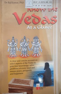 Image of Know the Vedas at a Glance